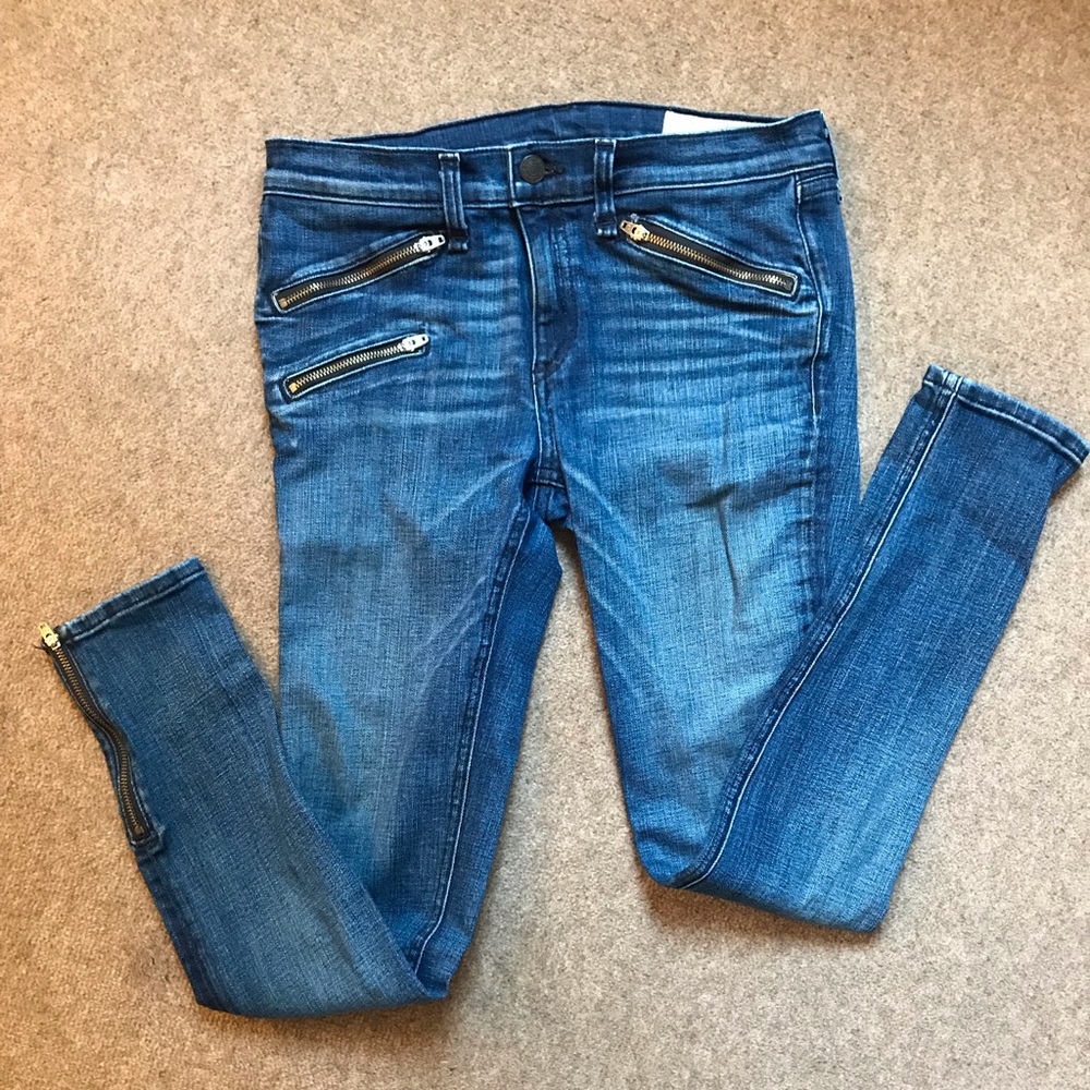Tag and bone skinny jeans size 27/28